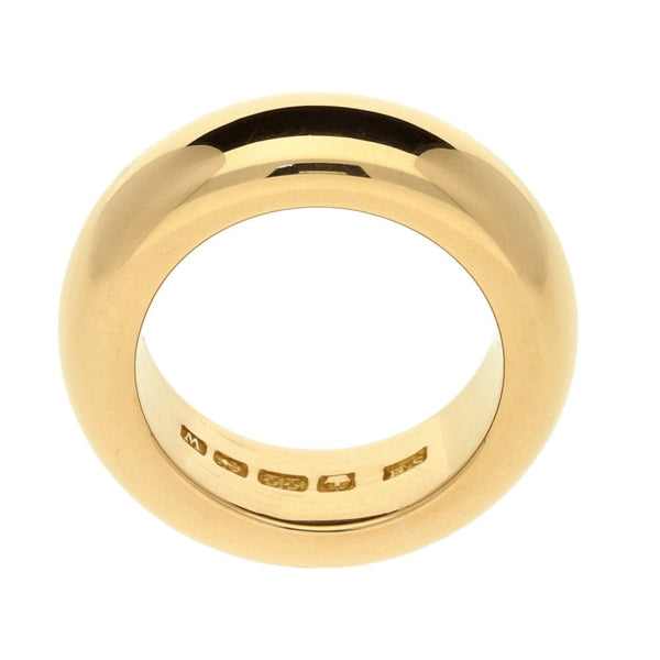 22ct Yellow Gold D Shape Wedding Ring - 26.7g