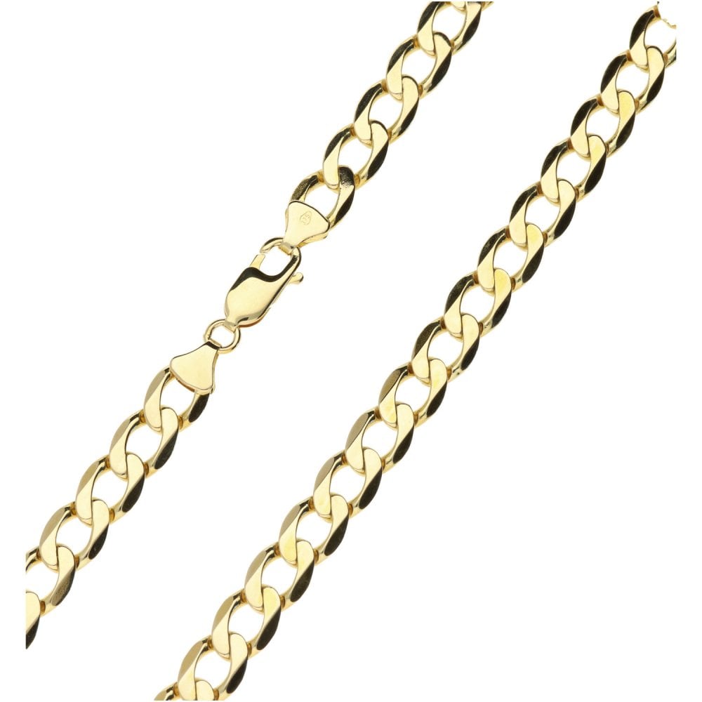 9ct Yellow Gold Curb Chain 30.5g