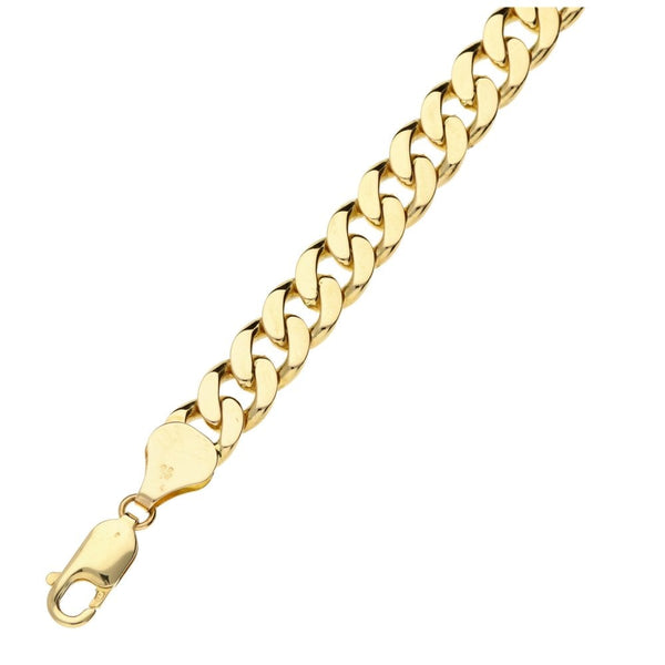9ct Curb Bracelet 21.4g