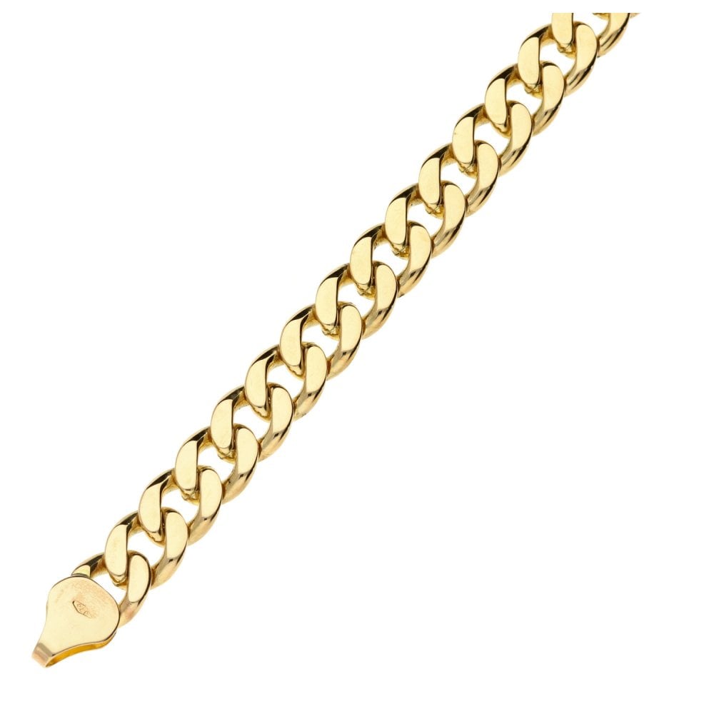 9ct Curb Bracelet 21.4g