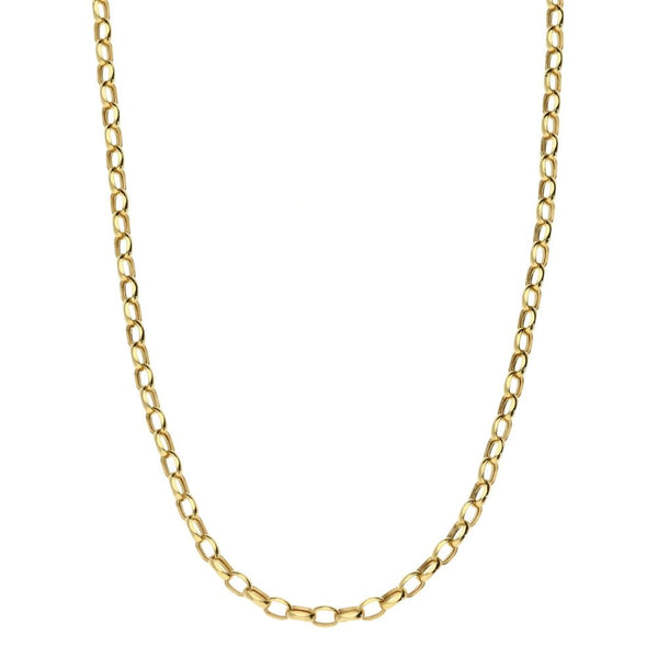 9ct Yellow Gold Fine Belcher Chain1.5g