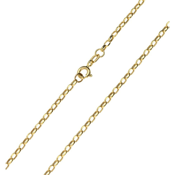 9ct Yellow Gold Fine Belcher Chain1.5g