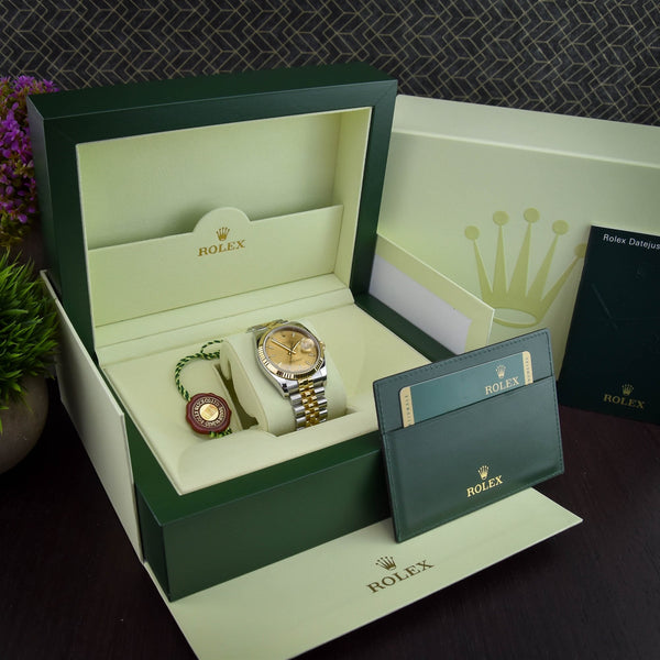 Datejust 116233 - Champagne Dial - 2004