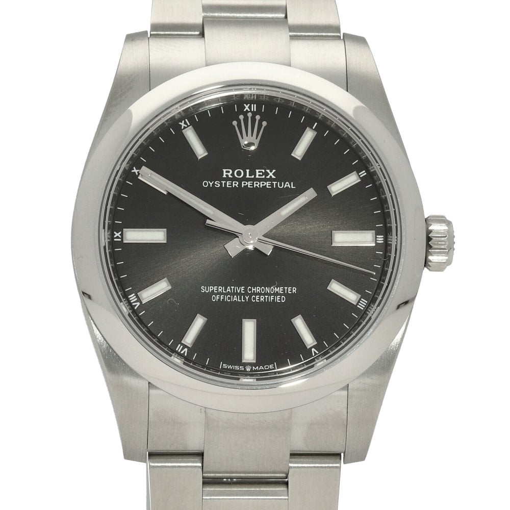 Oyster Perpetual 34mm - 124200 - Black Dial - 2021