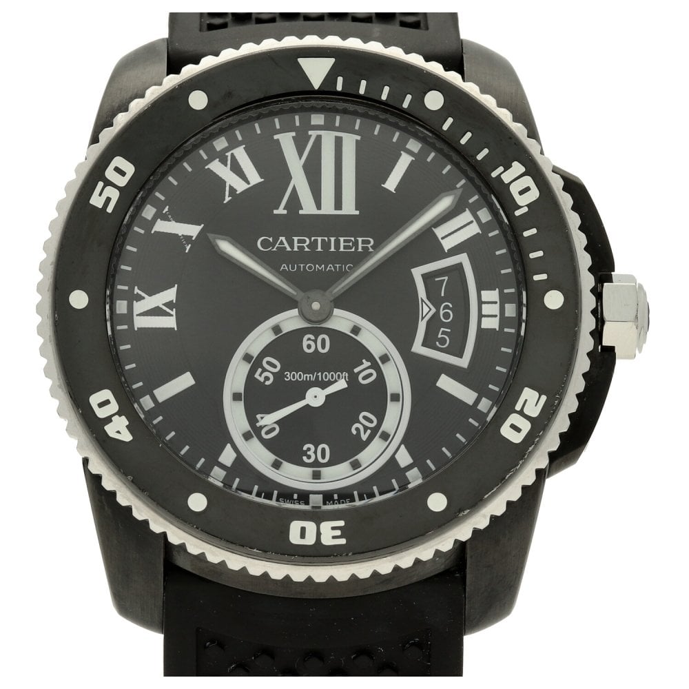 Calibre De Cartier WSCA0006 - Gents Watch - Black Dial - 2016