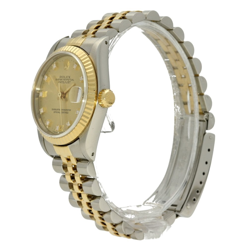 Datejust 68273 - Mid-Size Watch - Diamond Dial - 1990