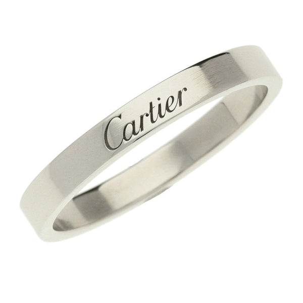 Cartier Platinum Wedding Ring - Size U 1/2