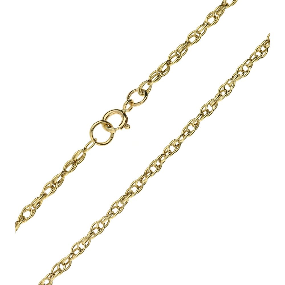 9ct Yellow Gold Ladies Prince of Wales Chain - 24 Inches