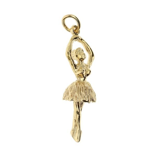 9ct Gold Ballerina Charm-4.4g