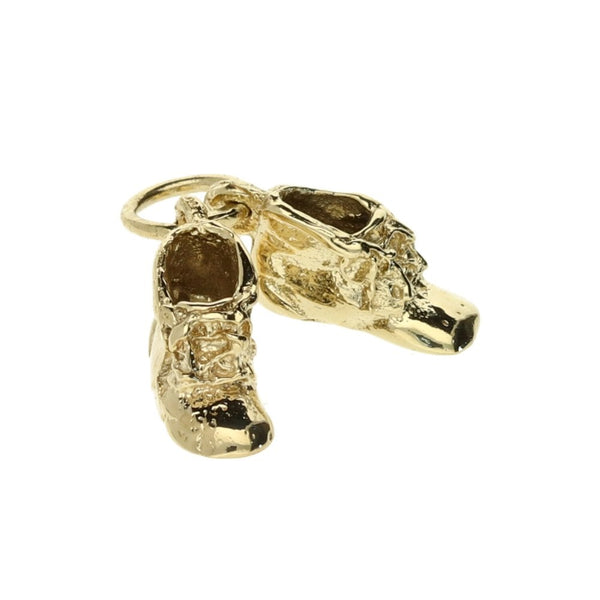 9ct Gold Baby Shoes Charm-1.7g