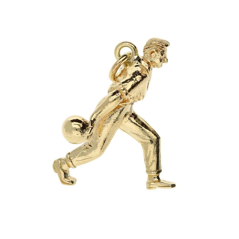 9ct Gold Bowler Charm-4.1g