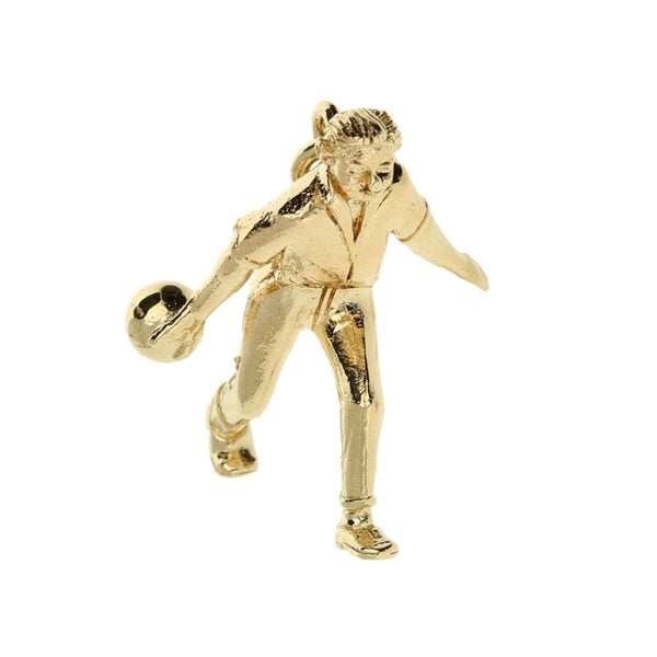 9ct Gold Bowler Charm-4.1g