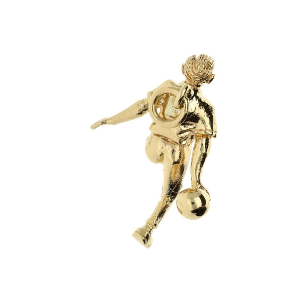 9ct Gold Bowler Charm-4.1g