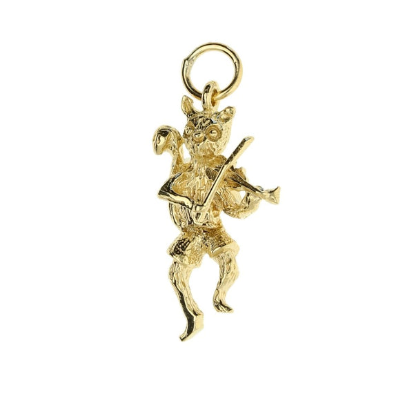 9ct Cat & Fiddle Charm 2.4g