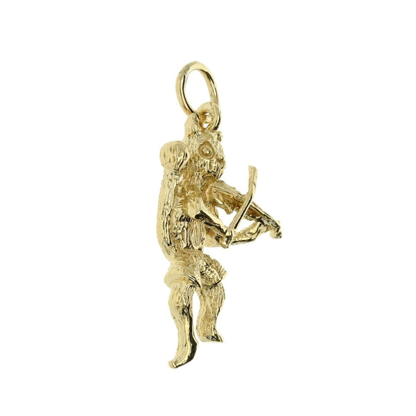 9ct Cat & Fiddle Charm 2.4g