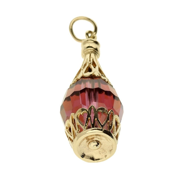 9ct Amethyst Bottle Charm-5.7g