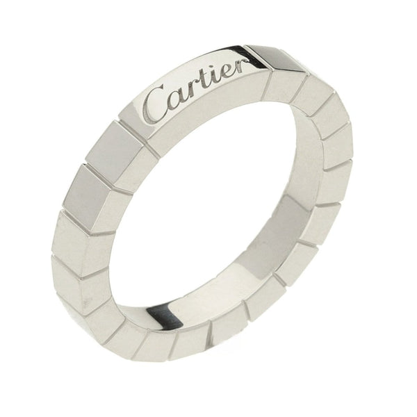 18ct White Gold Cartier Lanières Ring - Size K - 6.2g