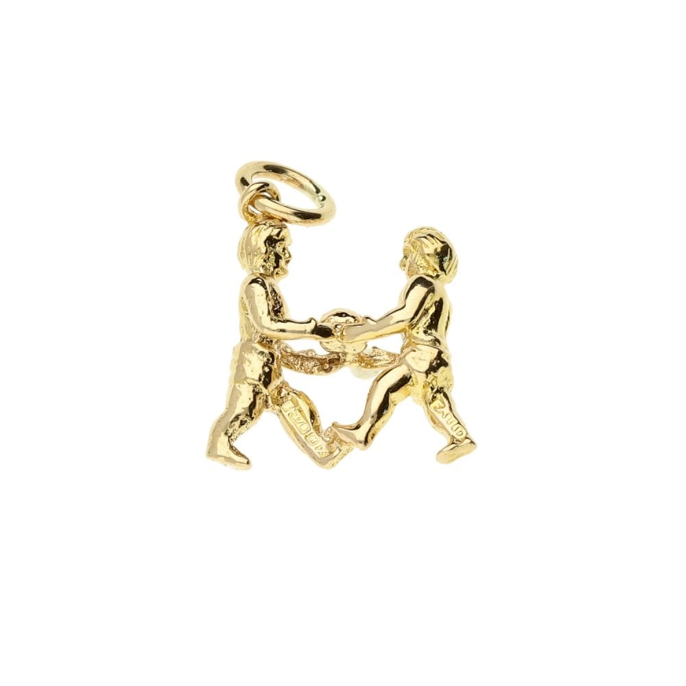 9ct Yellow Gold Team Player Charm-2.1g
