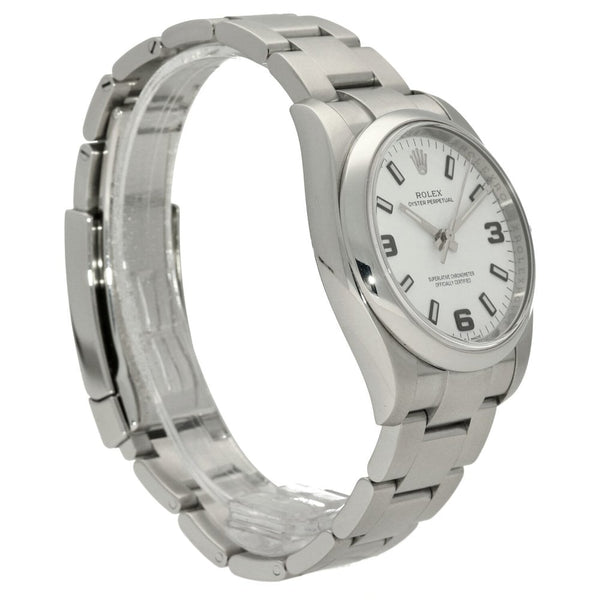 Oyster Perpetual 114200 - Gents Watch - White Dial - 2016