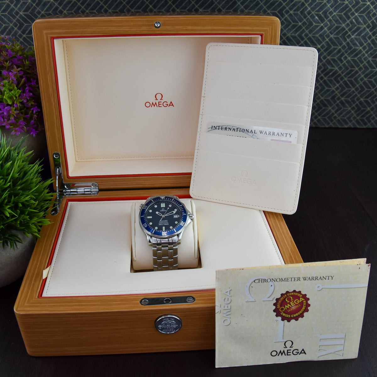 Seamaster 25318000 - Blue Wave Dial - 2000