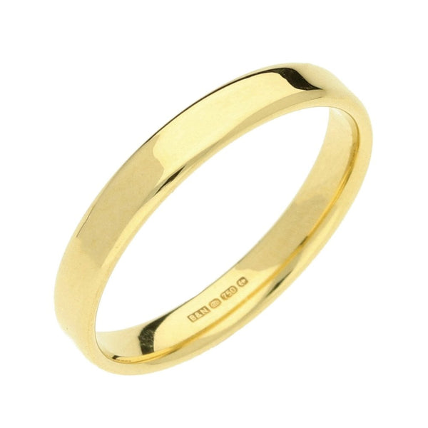 18ct Yellow Gold Ladies Wedding Ring