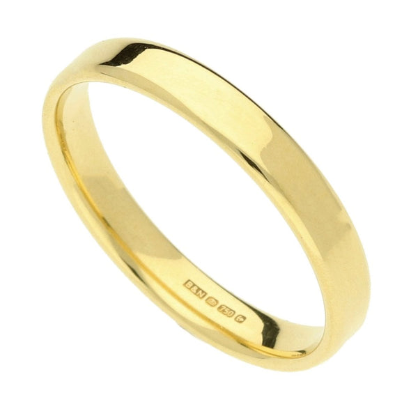 18ct Yellow Gold Ladies Wedding Ring