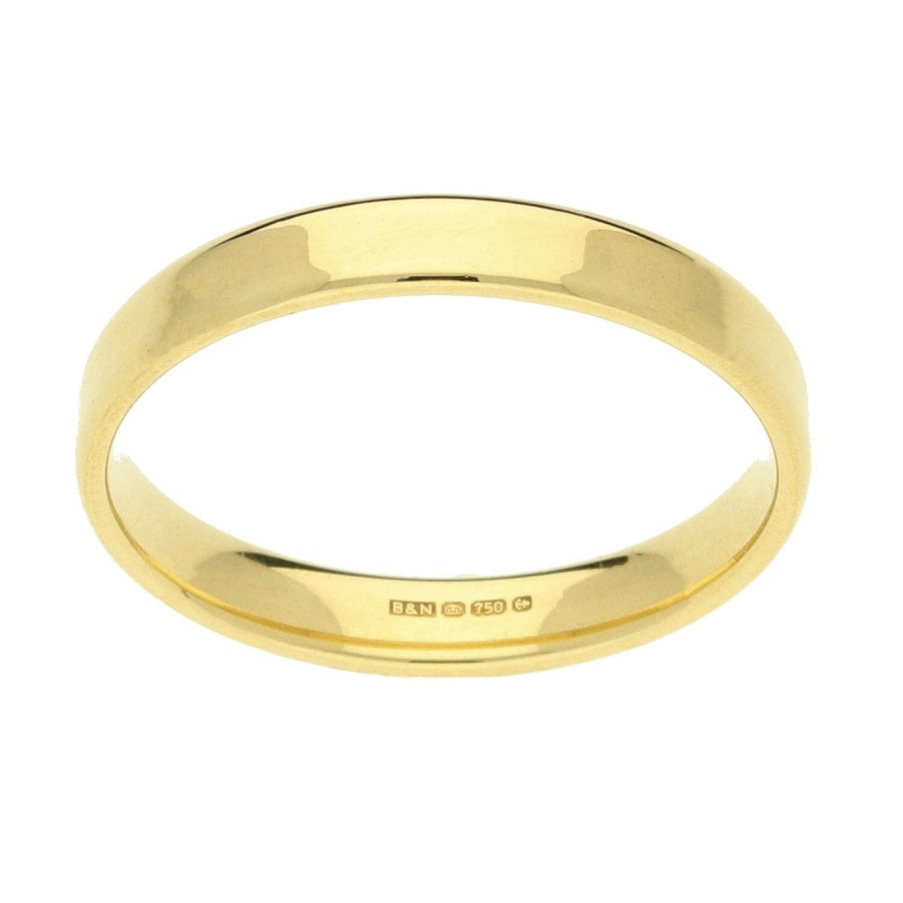 18ct Yellow Gold Ladies Wedding Ring