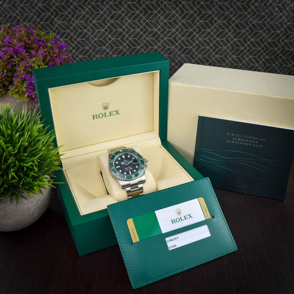 Submariner Hulk-116610LV - Green Dial - 2018