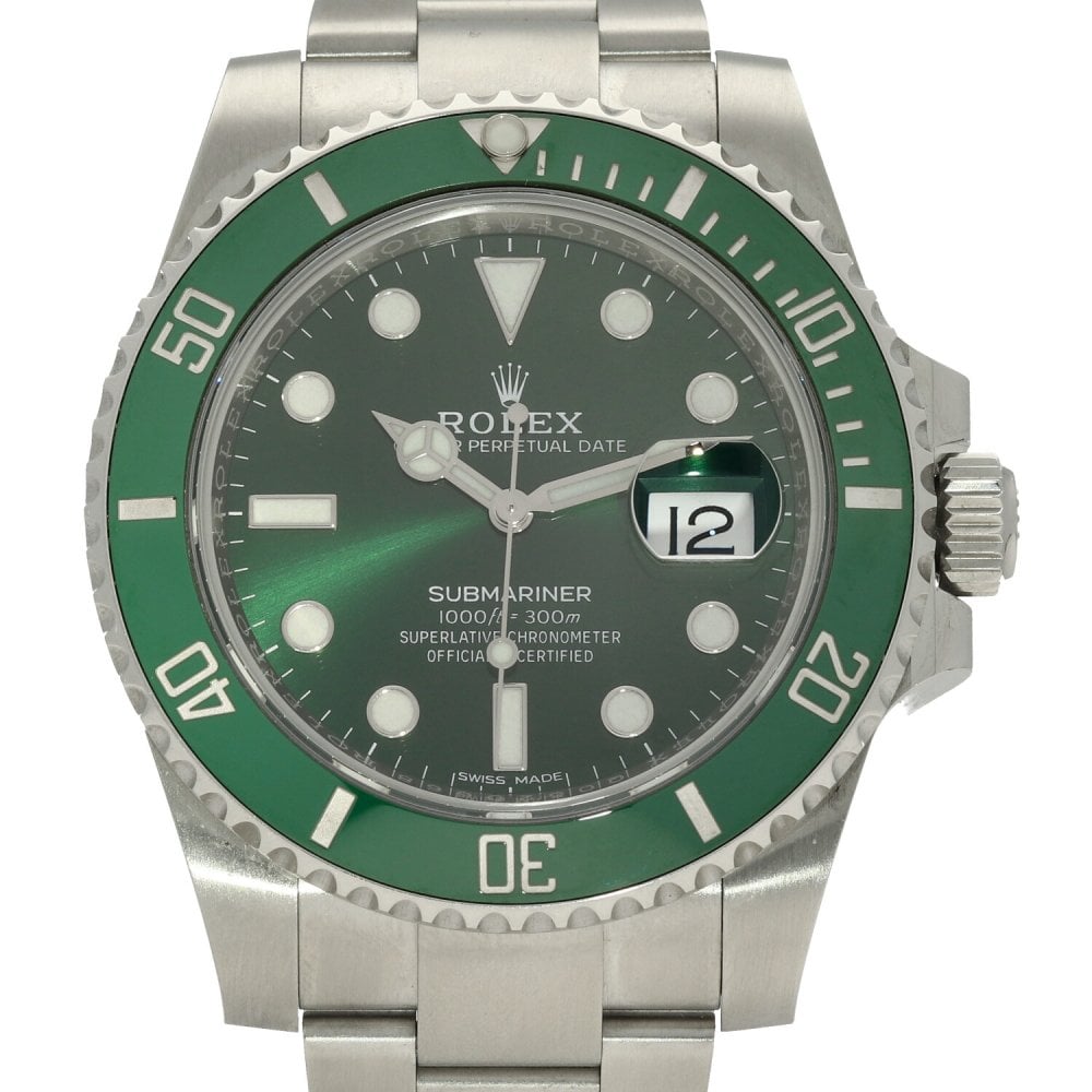 Submariner Hulk-116610LV - Green Dial - 2018