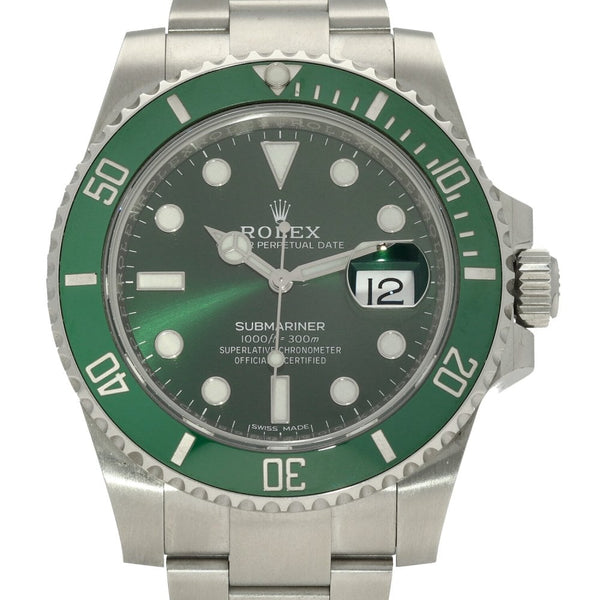 Submariner Hulk-116610LV - Green Dial - 2018