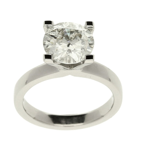 Platinum 2.68ct Diamond Engagement Ring