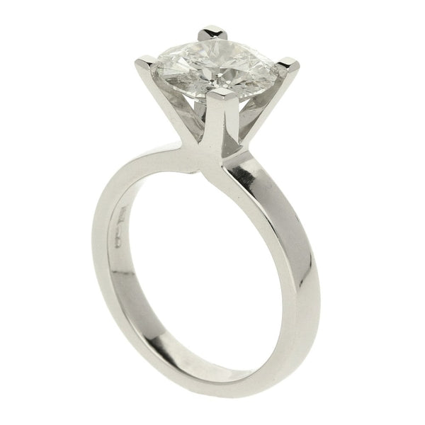 Platinum 2.68ct Diamond Engagement Ring