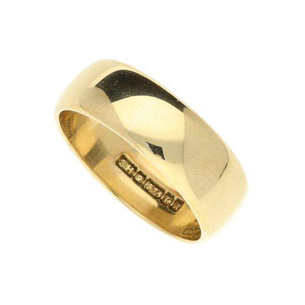 9ct Gold Wedding Ring - Size K½ - 4.10g