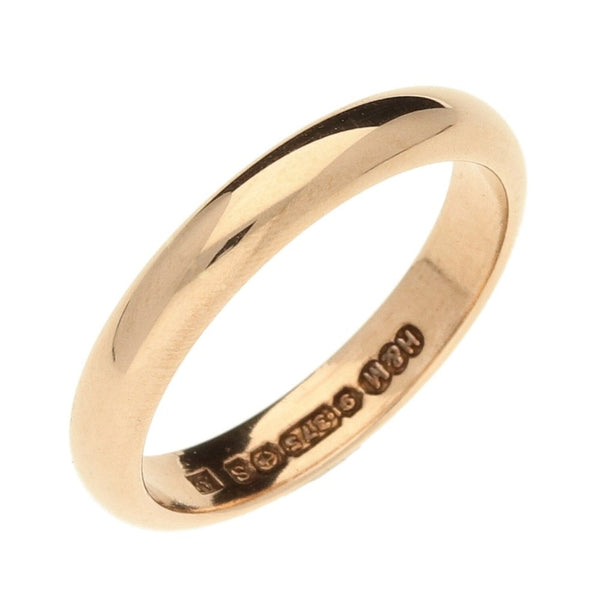 9ct Gold Wedding Ring - Size K - 2.7g