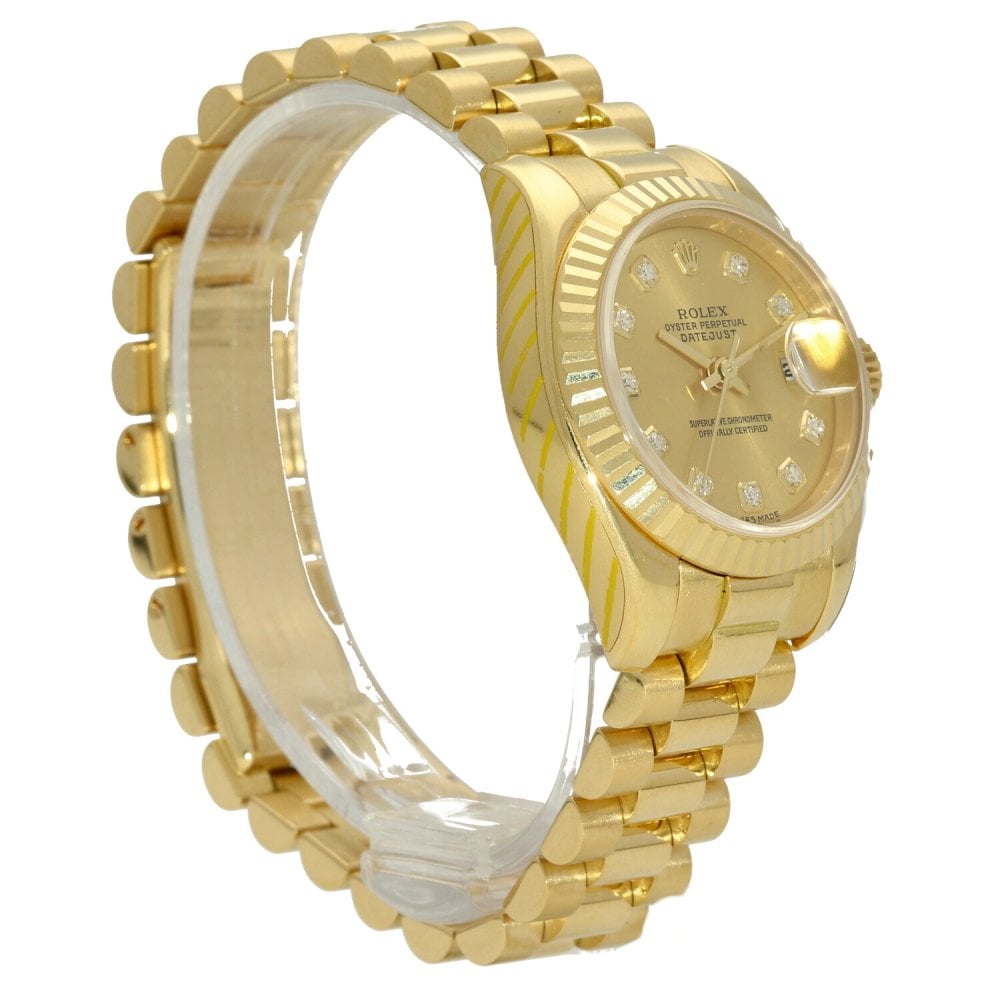 Datejust 179178 - Ladies Gold Watch - Diamond Dial - 2007