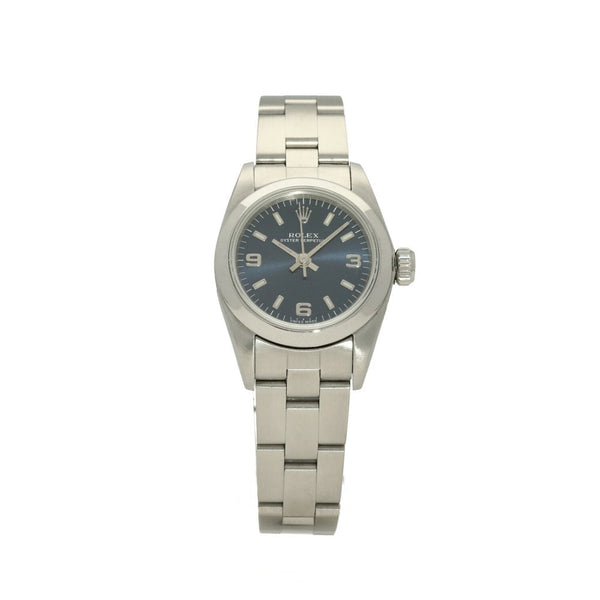 Oyster Perpetual 67180 - Ladies Watch - Blue Dial - 1997