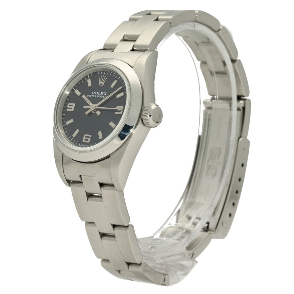 Oyster Perpetual 67180 - Ladies Watch - Blue Dial - 1997