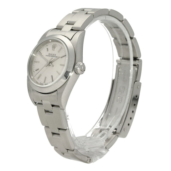 Oyster Perpetual 76080 - Silver  Dial - 2003