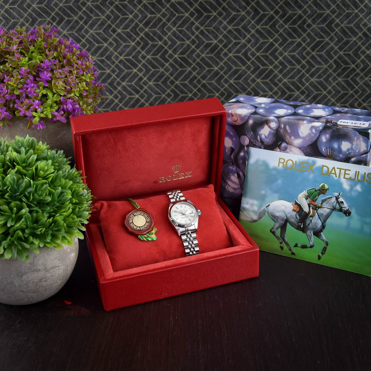Datejust 79174 - Silver Baton Dial - 2002