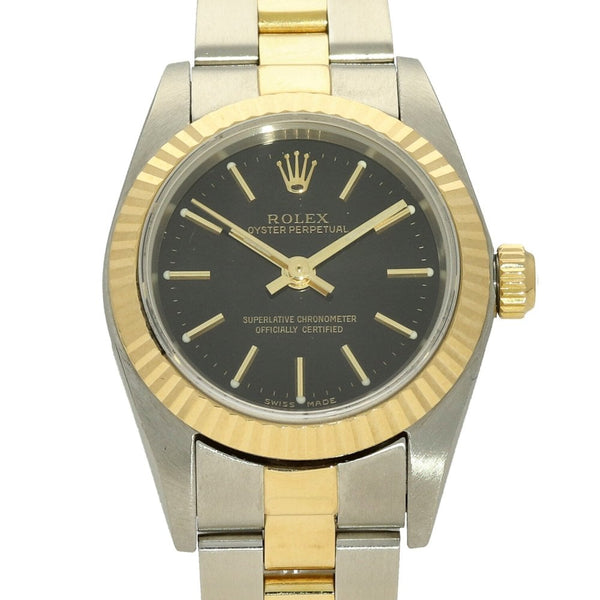 Oyster Perpetual- Ladies Watch - Black Dial - 2001