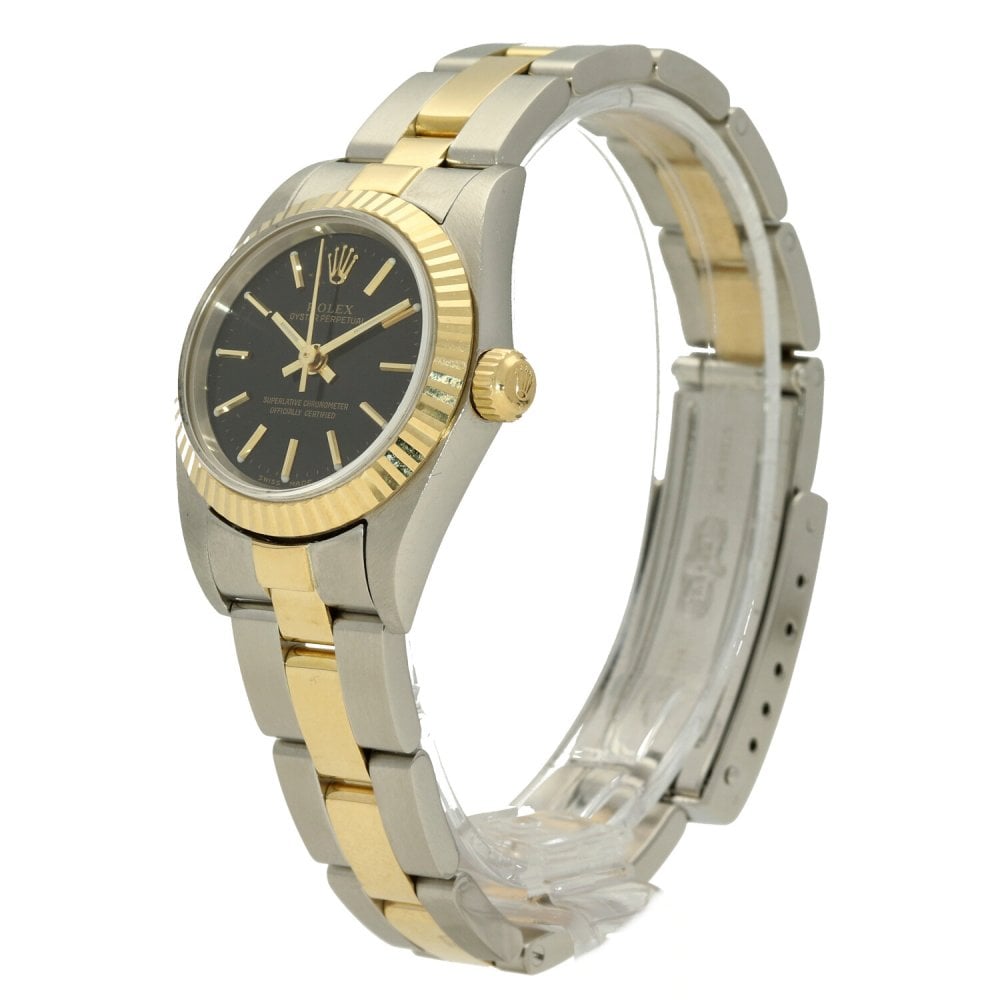 Oyster Perpetual- Ladies Watch - Black Dial - 2001