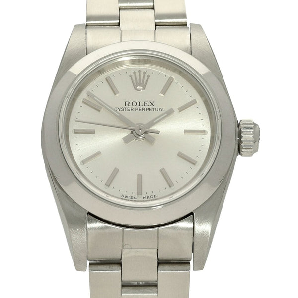 Oyster Perpetual 76080 - Silver Dial - 2003
