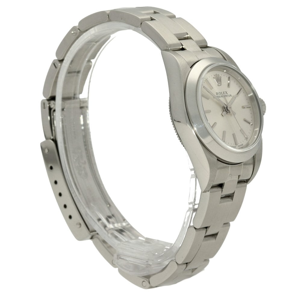 Oyster Perpetual 76080 - Silver Dial - 2003