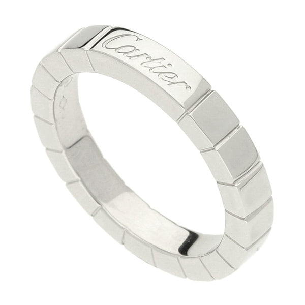18ct White Gold- Cartier- Ladies -Wedding Ring- Size J