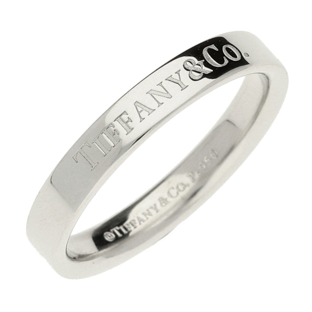 Platinum Tiffany & Co Wedding Band- Size M