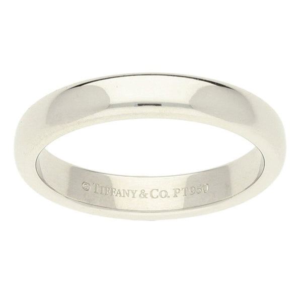 Tiffany & Co. Platinum Wedding Ring -Size H
