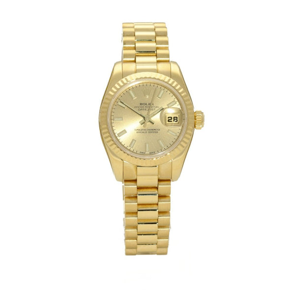 Datejust- 179178 - Ladies Watch - Gold Dial - 2007