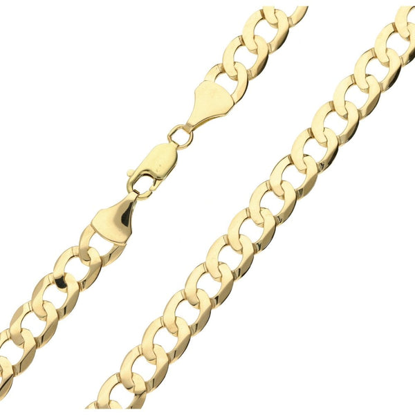 9ct Yellow Gold- Gents- Curb Chain-25.3g
