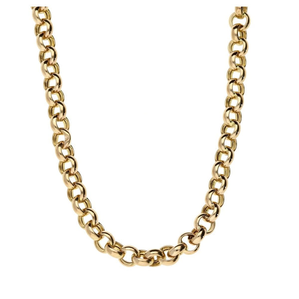 9ct Yellow Gold Gents Belcher Chain 13.4g