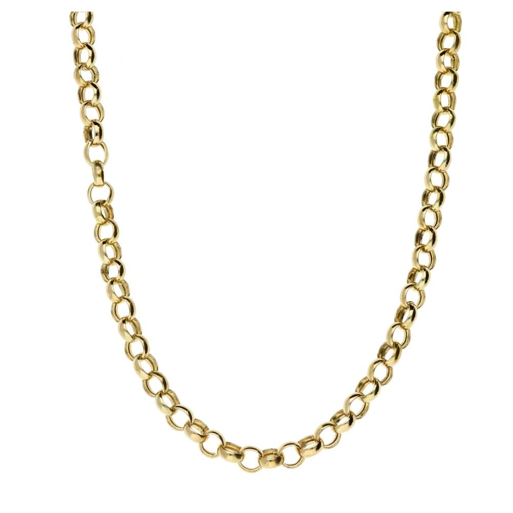 9ct Yellow Gold Belcher Chain 23"
